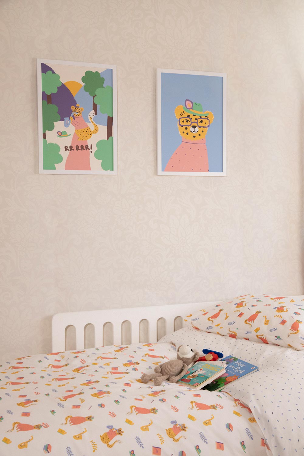 Baby Duvet Cover & Pillow Case – Leopard, The Writer