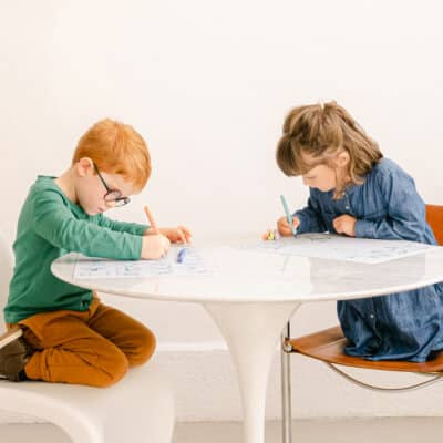 REUSABLE EDUCATIONAL MAT: The letters of the ALPHABET