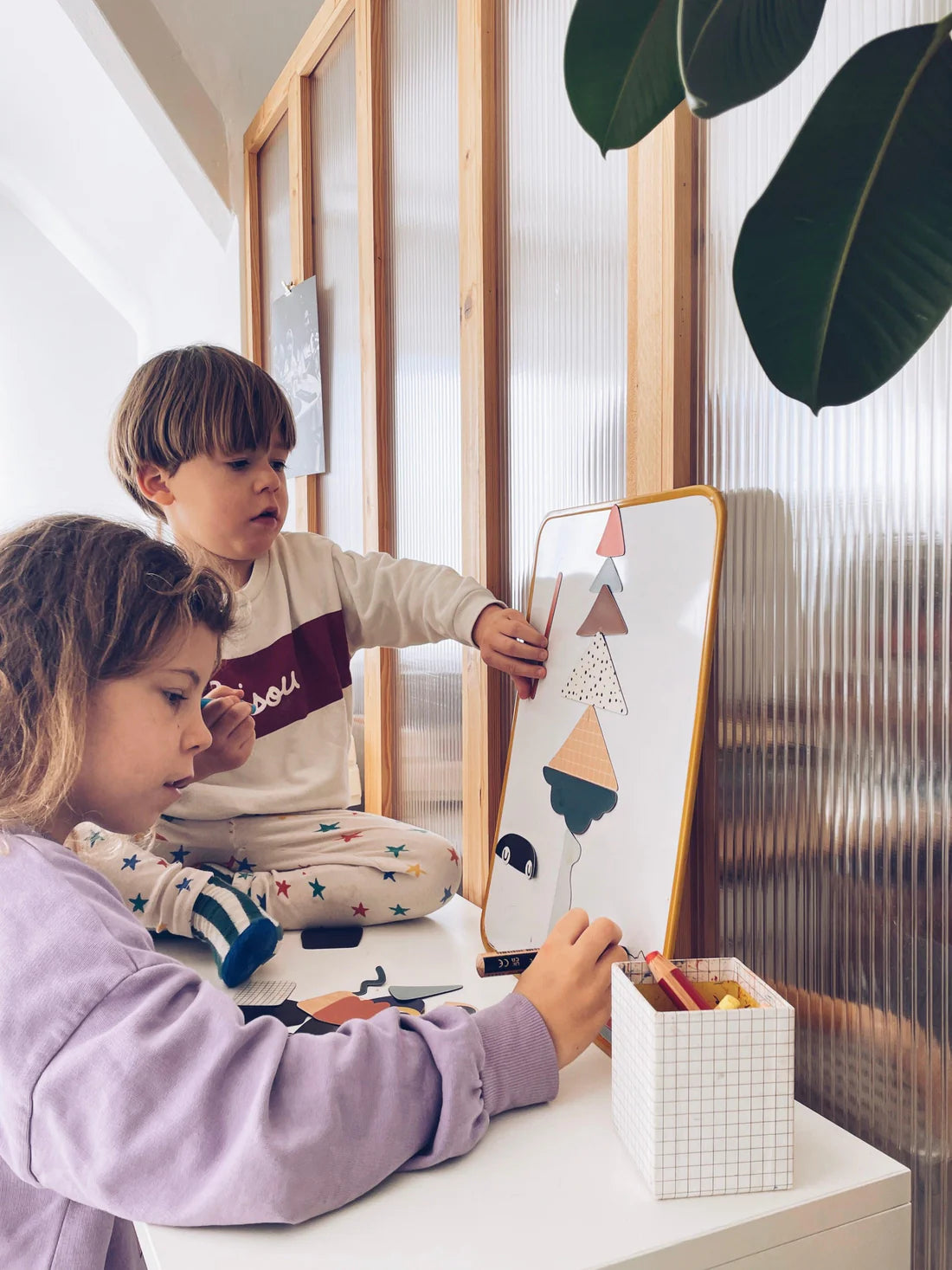 Tableau blanc magnétique Honey Cabin