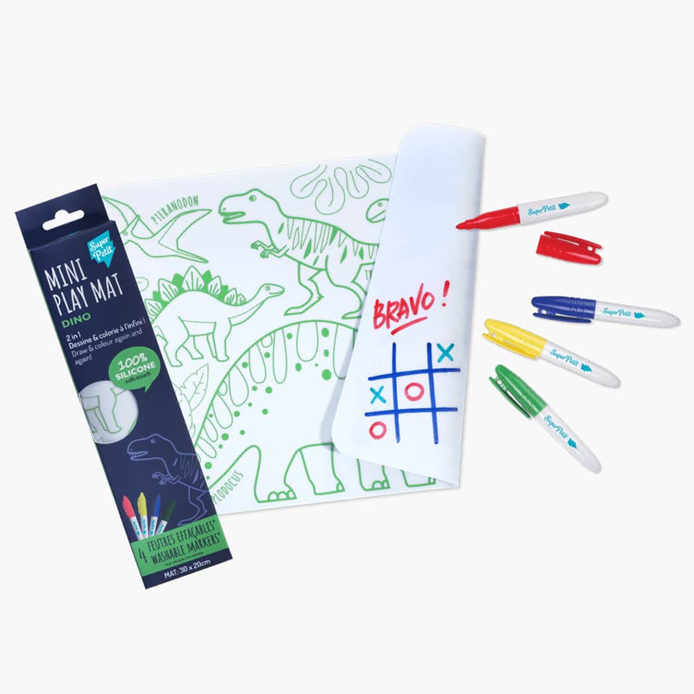 The Dinosaurs Mini Coloring Placemat