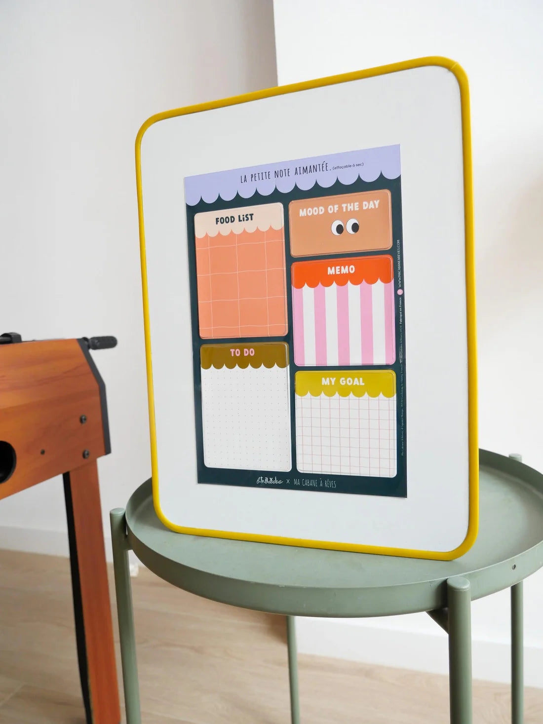 Notes autocollantes magnétiques - Les P'tites NOTES 