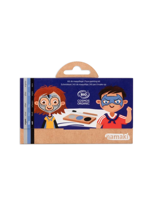 Face painting palette 3 colors - Knight & Superhero