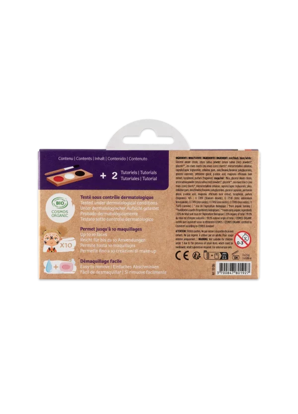 Face painting palette 3 colors - Devil & Spider