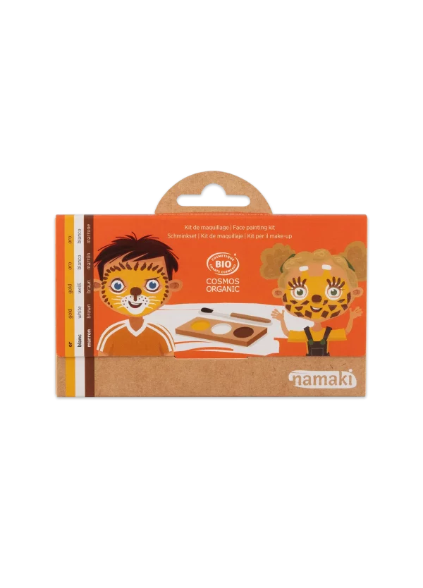 Face painting palette 3 colors - Lion & Giraffe