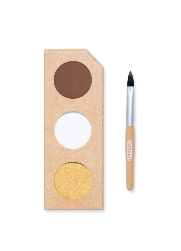 Face painting palette 3 colors - Lion & Giraffe