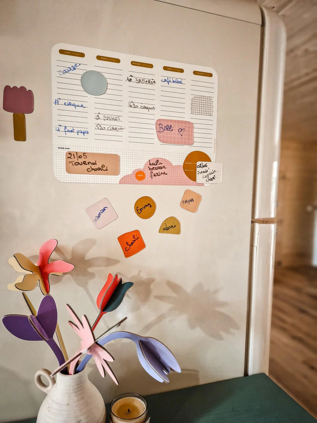 Magnetische plakbriefjes - Les P'tites NOTES 
