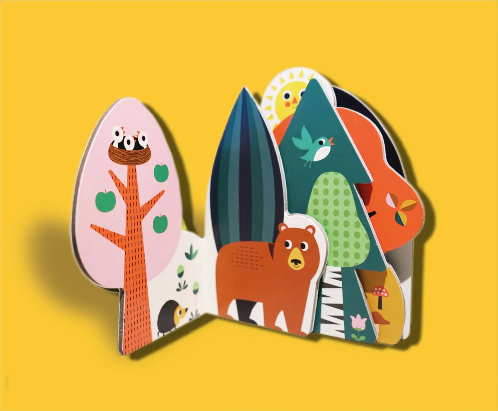 Cardboard Picture Book for Babies: THE FOREST