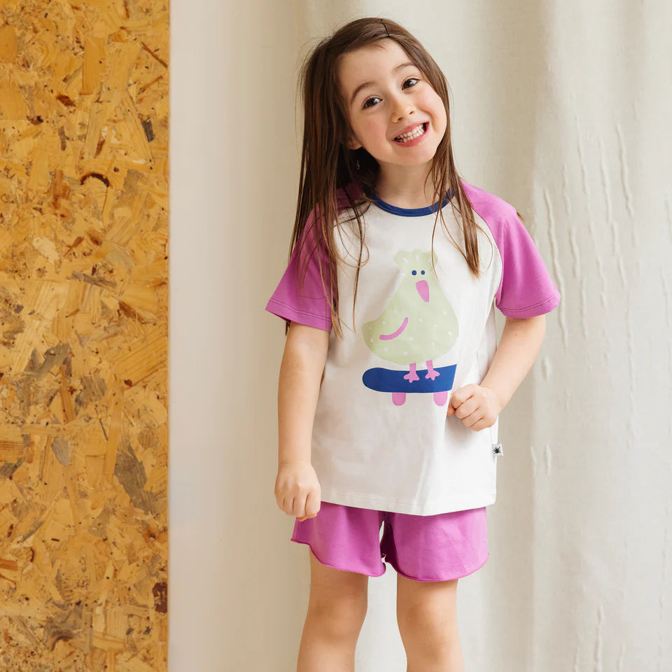 Skirty Shorts - Fuchsia