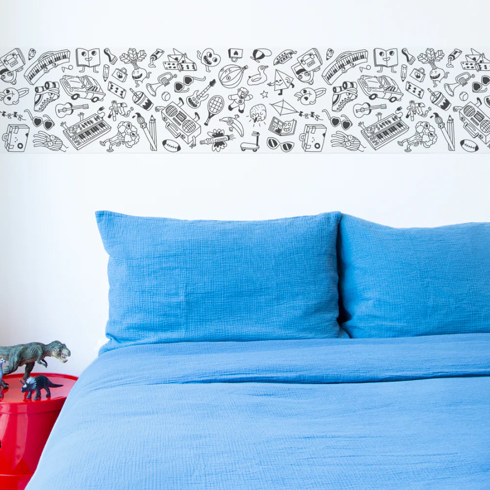 COLORIAGE 5 MÈTRES À DÉROULER - Dinos