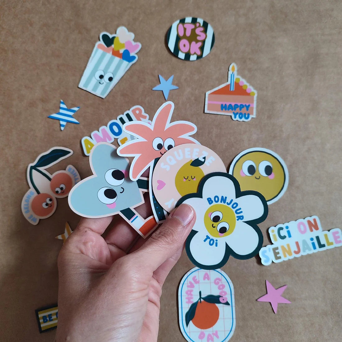 Magnetische stickers - Les P'tits MOOD