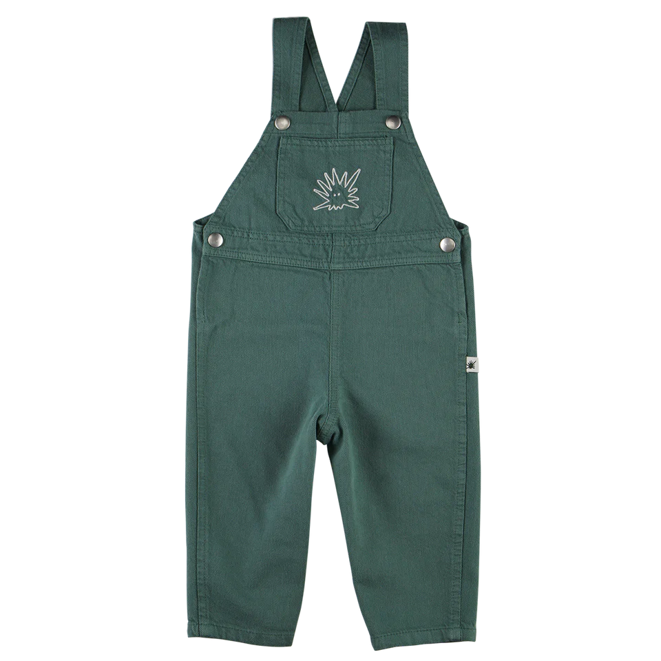 Salopette en toile Yucca - Vert foncé